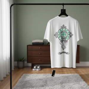 Chrome Hearts Cross Graphic White T-Shirt