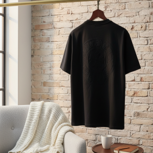 Chrome Hearts Black Embroidered Cotton T-Shirt