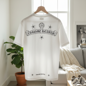 Chrome Hearts White Graphic Print T-Shirt
