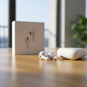 Apple Wireless Bluetooth Earbuds with Charging Case White