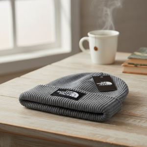 The North Face Winter Knit Beanie Hat Gray