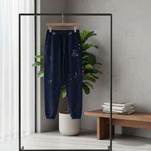 Gallery Dept Paint Splatter Navy Sweatpants