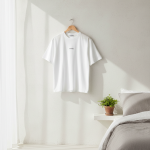 Acne Studios White Cotton Logo T-Shirt