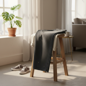 Acne Studios Distressed Wide Leg Jeans