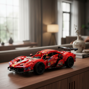LEGO Technic Red Racing Car Model Toy Set