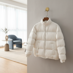 The North Face White Winter Puffer Jacket