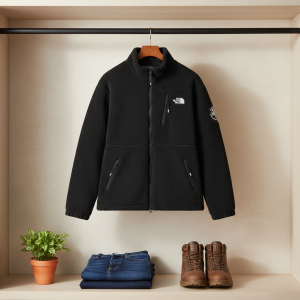 The North Face Black Fleece Outdoor Jacket
