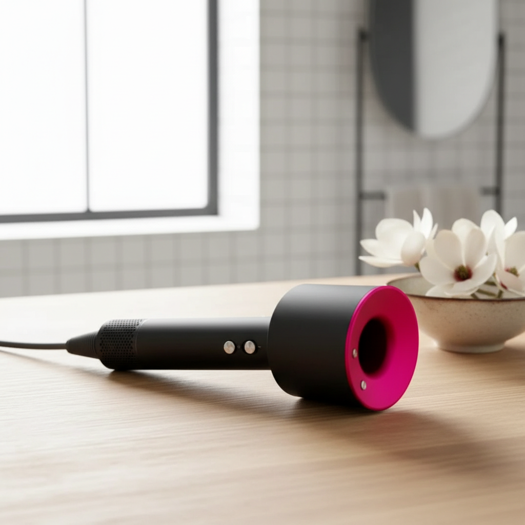 Dyson Supersonic Black Pink Ionic Hair Dryer Fast Drying