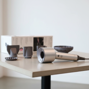 Dyson Supersonic Silver Hair Dryer Ionic Fast Drying