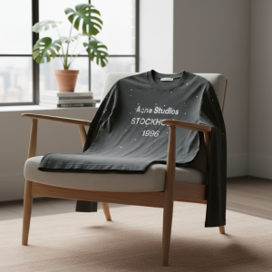 Acne Studios Black Long Sleeve T-Shirt 1996 Stockholm