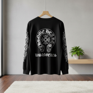 Chrome Hearts Los Angeles Black Long Sleeve Shirt