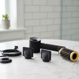 Dyson Supersonic Black Gold Hair Dryer Fast Drying