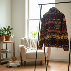 Patagonia Fleece Jacket Retro Aztec Pattern