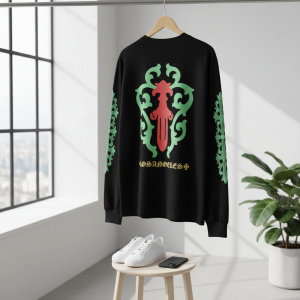 Chrome Hearts Los Angeles Graphic Black Hoodie
