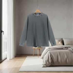 Acne Studios Washed Gray Long Sleeve T-Shirt