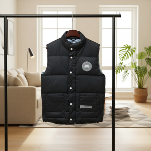 Canada Goose Black Down Puffer Vest