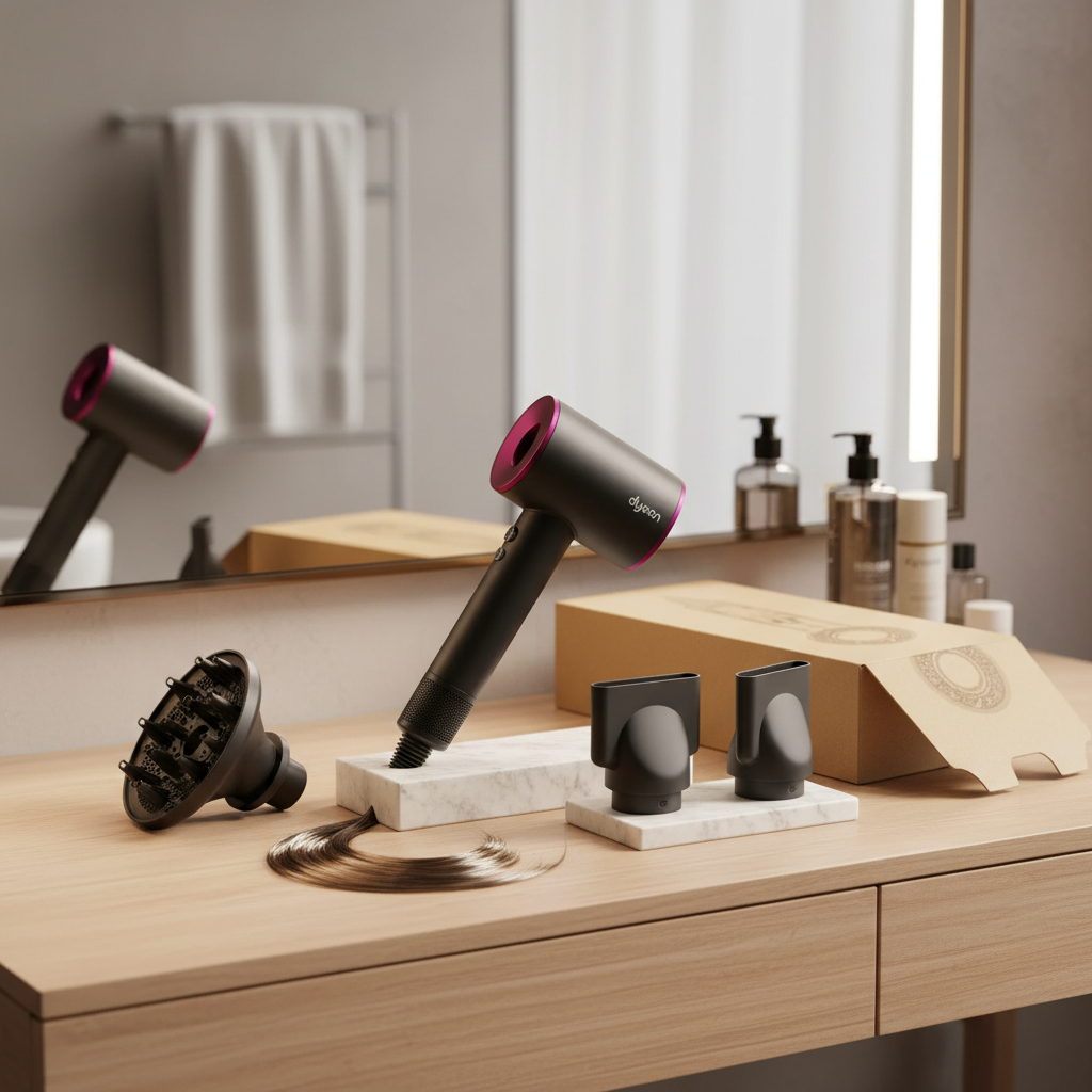 Dyson Supersonic Black Fast Drying Hair Dryer