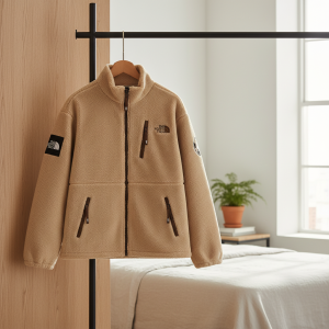 The North Face Fleece Jacket Beige Coat