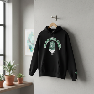 A Bathing Ape Black Pullover Hoodie