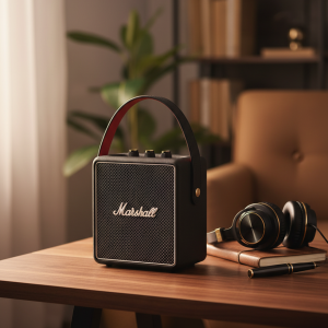 Marshall Classic Black Portable Bluetooth Speaker
