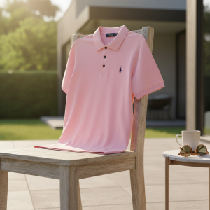 Ralph Lauren Pink Polo Shirt Men’s Casual Top