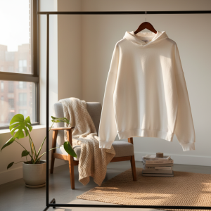 Acne Studios White Stockholm 1996 Hoodie