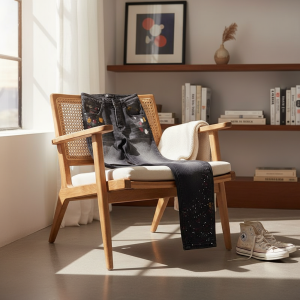 Amiri Black Paint Splatter Slim Fit Jeans Pants