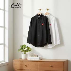 Comme des Garçons Play Heart Logo Shirt Men Women