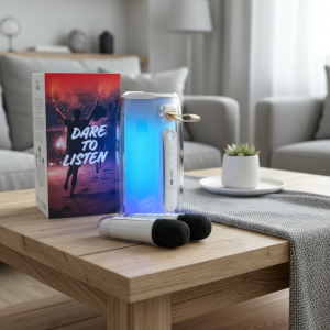 JBL Portable Bluetooth Speaker with Dual Wireless Microphones