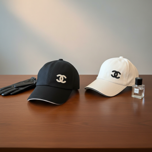 Chanel Classic Logo Cotton Baseball Cap
